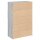 vidaXL Highboard Grau Sonoma 80x42,5x124 cm Holzwerkstoff