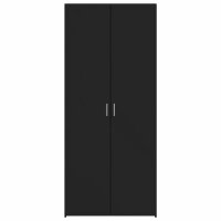 vidaXL Highboard Schwarz 70x42,5x185 cm Holzwerkstoff