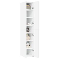 vidaXL Highboard Wei&szlig; 30x42,5x185 cm Holzwerkstoff