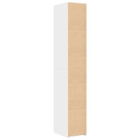 vidaXL Highboard Wei&szlig; 30x42,5x185 cm Holzwerkstoff