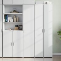 vidaXL Highboard Wei&szlig; 40x42,5x185 cm Holzwerkstoff