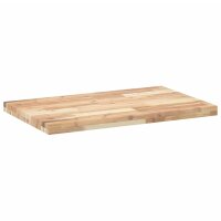 vidaXL Waschtischplatte Unbehandelt 120x50x4 cm Massivholz Akazie