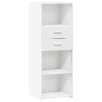 vidaXL Highboard Weiß 45x42,5x124 cm Holzwerkstoff