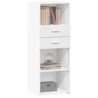 vidaXL Highboard Wei&szlig; 45x42,5x124 cm Holzwerkstoff