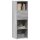 vidaXL Highboard Grau Sonoma 40x42,5x124 cm Holzwerkstoff