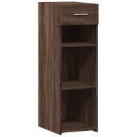 vidaXL Sideboard Braun Eichen-Optik 30x42,5x93 cm Holzwerkstoff