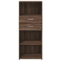 vidaXL Highboard Braun Eichen-Optik 50x42,5x124 cm Holzwerkstoff