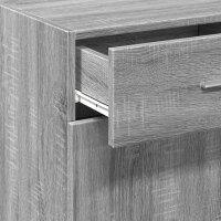 vidaXL Sideboard Grau Sonoma 50x42,5x93 cm Holzwerkstoff