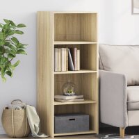 vidaXL Highboard Sonoma-Eiche 50x41x124 cm Holzwerkstoff