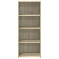 vidaXL Highboard Sonoma-Eiche 50x41x124 cm Holzwerkstoff