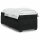 vidaXL Boxspringbett mit Matratze Schwarz 100x200 cm Samt