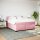 vidaXL Boxspringbett mit Matratze Rosa 200x200 cm Samt