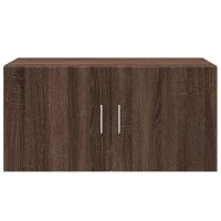 vidaXL Wandschrank Braun Eichen-Optik 80x42,5x40 cm Holzwerkstoff