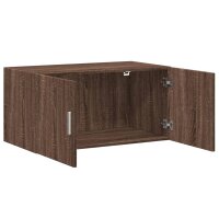 vidaXL Wandschrank Braun Eichen-Optik 80x42,5x40 cm Holzwerkstoff