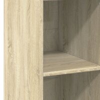 vidaXL Highboard Sonoma-Eiche 30x41x124 cm Holzwerkstoff