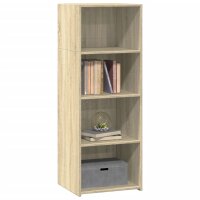 vidaXL Highboard Sonoma-Eiche 45x41x124 cm Holzwerkstoff