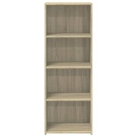 vidaXL Highboard Sonoma-Eiche 45x41x124 cm Holzwerkstoff