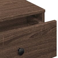 vidaXL Couchtisch Braun Eichen-Optik 90x90x28 cm Holzwerkstoff