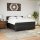 vidaXL Boxspringbett mit Matratze Schwarz 200x200 cm Kunstleder