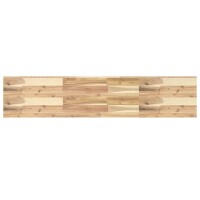 vidaXL Schweberegale 3 Stk. 160x30x4 cm Massivholz Akazie Unbehandelt