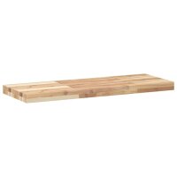 vidaXL Schweberegale 3 Stk. 100x30x4 cm Massivholz Akazie Unbehandelt