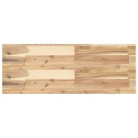 vidaXL Schweberegale 3 Stk. 100x30x4 cm Massivholz Akazie Unbehandelt