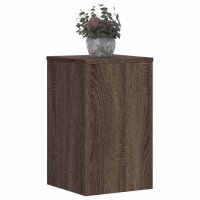 vidaXL Pflanzenst&auml;nder 2 Stk. Braun Eiche 30x30x50 cm Holzwerkstoff