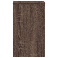 vidaXL Pflanzenst&auml;nder 2 Stk. Braun Eiche 30x30x50 cm Holzwerkstoff