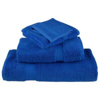 vidaXL Premium-Seift&uuml;cher 10 Stk. Blau 30x30 cm 600 g/m&sup2; Baumwolle