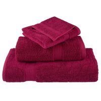 vidaXL Premium-Handt&uuml;cher 10 Stk. Bordeaux 50x100cm 600 g/m&sup2; Baumwolle