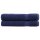 vidaXL Premium-Saunat&uuml;cher 2 Stk. Marineblau 80x200 600g/m&sup2; Baumwolle