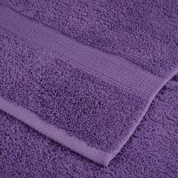 vidaXL Premium-Handt&uuml;cher 4 Stk. Lila 50x100cm 600 g/m&sup2; 100% Baumwolle