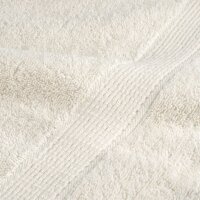 vidaXL Premium-Handt&uuml;cher 2 Stk. Creme 50x100 600 g/m&sup2; 100% Baumwolle