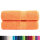 vidaXL Premium-Handt&uuml;cher 2 Stk. Orange 50x100 600 g/m&sup2; 100% Baumwolle