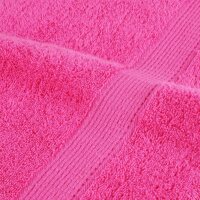 vidaXL Premium-Handt&uuml;cher 4 Stk Rosa 100x200cm 600g/m&sup2; 100% Baumwolle