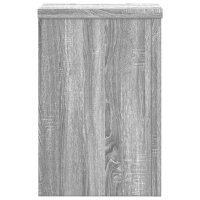 vidaXL Pflanzenst&auml;nder 2 Stk. Grau Sonoma 20x20x30 cm Holzwerkstoff