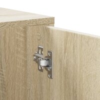 vidaXL Eckregal Sonoma-Eiche 160x40x45 cm Holzwerkstoff