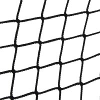 vidaXL Anh&auml;ngernetz mit Gummiseil Schwarz 3x2,5 m PP