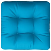 vidaXL Palettenkissen Blau 60x60x12 cm Stoff