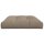 vidaXL Palettenkissen Taupe 120x80x12 cm Stoff