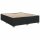 vidaXL Boxspringbett mit Matratze Schwarz 180x200 cm Kunstleder