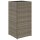 vidaXL Pflanzk&uuml;bel 2 Stk. Grau 30x30x60 cm Poly Rattan