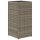 vidaXL Pflanzk&uuml;bel 2 Stk. Grau 30x30x60 cm Poly Rattan