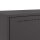 vidaXL Highboard Schwarz 68x39x111,5 cm Kaltgewalzter Stahl