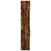 vidaXL Hochschrank Schmal R&auml;uchereiche 50x42,5x225 cm Holzwerkstoff