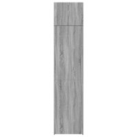 vidaXL Hochschrank Schmal Grau Sonoma 50x42,5x225 cm Holzwerkstoff