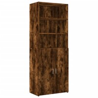 vidaXL Hochschrank R&auml;uchereiche 70x42,5x225 cm Holzwerkstoff