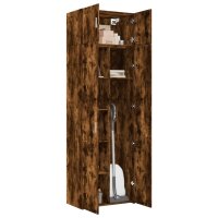 vidaXL Hochschrank R&auml;uchereiche 70x42,5x225 cm Holzwerkstoff