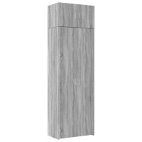 vidaXL Hochschrank Grau Sonoma 70x42,5x225 cm Holzwerkstoff