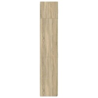 vidaXL Hochschrank Sonoma-Eiche 80x42,5x225 cm Holzwerkstoff